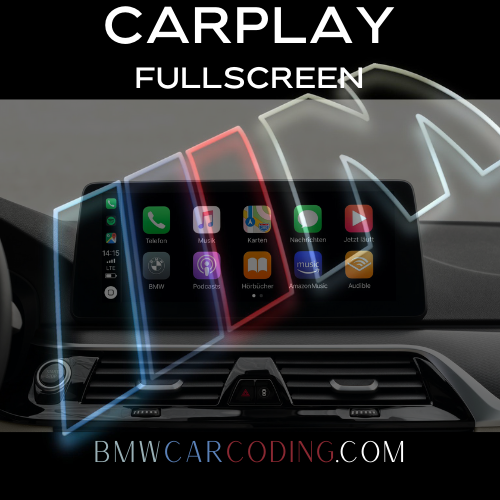 CARPLAY FULLSCREEN - VIDEO IN MOTION - ANDROID SCREEN MIRRORING - MAPS